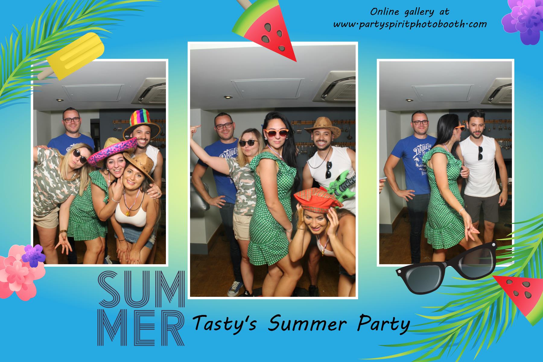 Tasty's Summer party | View more photos from the event at gallery.partyspiritphotobooth.com/u/PartySpiritPhotoBooth/Tastys-Summer-party